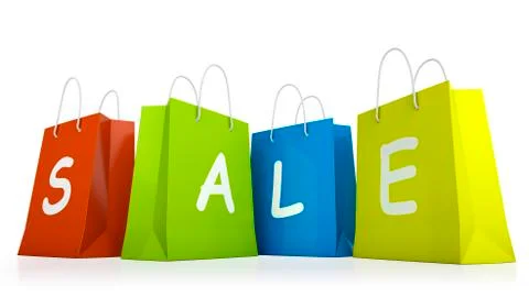 Shopping bag Stock Illustration