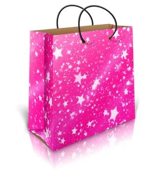 Shopping bag Ilustração Stock