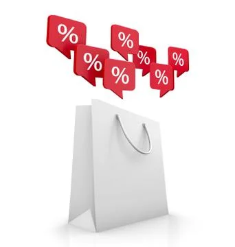 Shopping bag Stock Illustration
