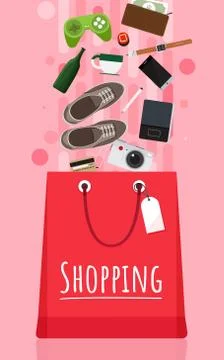 Shopping Bag Stock Illustration