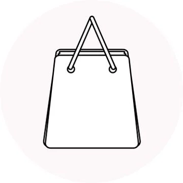 Shopping bag Ilustração Stock