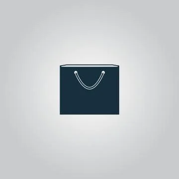 Shopping bag, vector illustration Stock Illustration