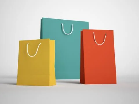 Shopping bags Stock Illustration