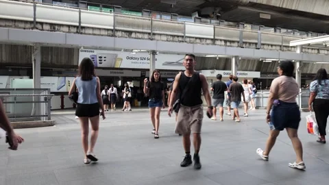 SHOPPING IN BANGKOK Stock Footage 277283379