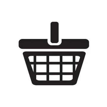Shopping basic icon Stock Illustration