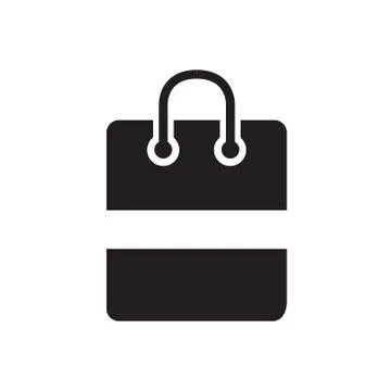 Shopping basic icon Stock Illustration