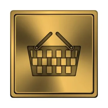 Shopping basket icon Stock Illustration