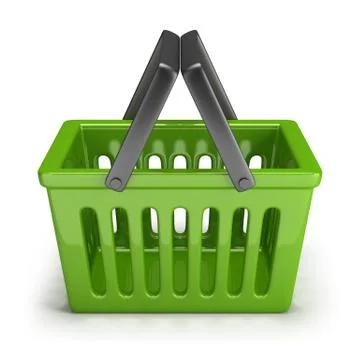 Shopping basket Stock Illustration