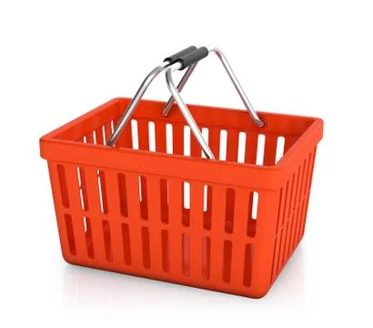 Shopping basket Stock Illustration