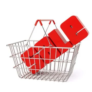 Shopping basket イラスト素材