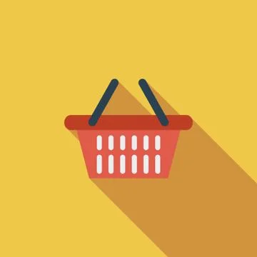 Shopping basket Stock Illustration