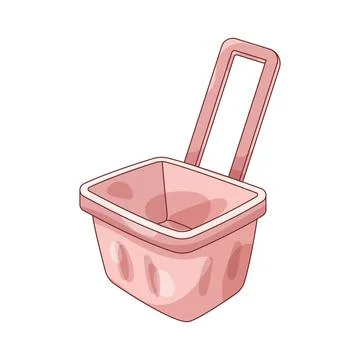 Shopping basket 库存插图