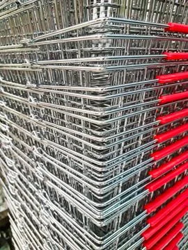 Shopping baskets Stock Photos