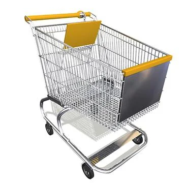 Shopping cart 3D Model