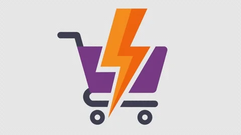 Shopping Cart Accelerates Checkout for Fast Payment Stock Footage 342298968