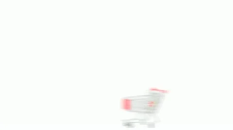 Shopping Cart Background Stock Footage 11849026