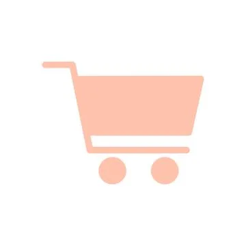 Shopping cart, basket flat vector icon Stock Illustration