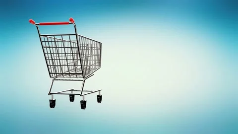 Shopping cart concept Stock Footage 167525146