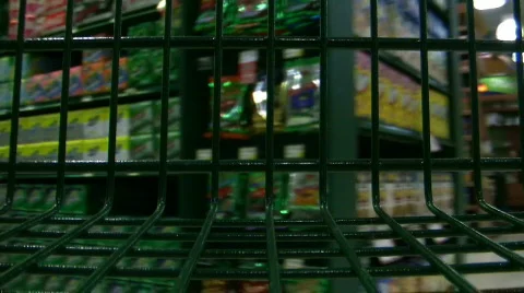 Shopping cart Stock-Footage 642818
