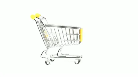 Shopping Cart Stock Footage