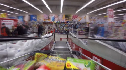 Shopping Cart Stock Footage 45531313