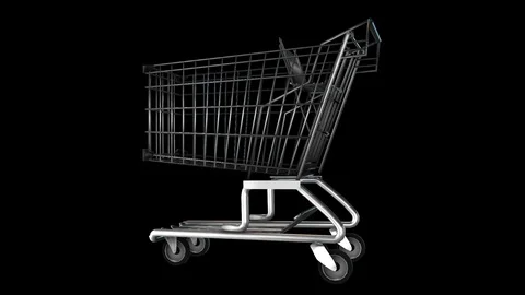 Shopping Cart Stock Footage 123406204
