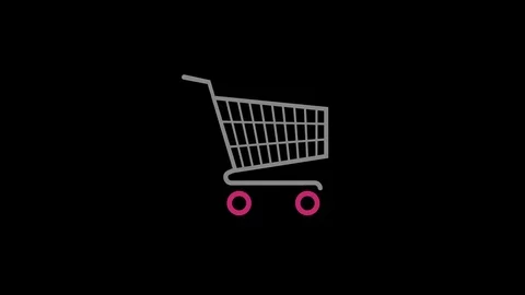 Shopping cart with gift boxes Stock Footage 103857944