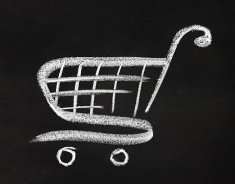 Shopping cart icon Stock Illustration