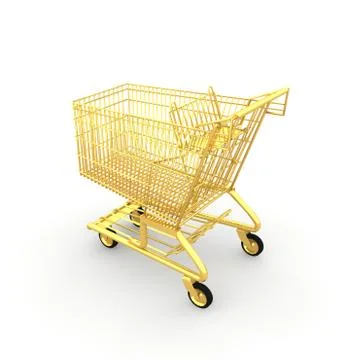 Shopping cart Stock Illustration
