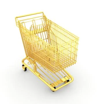 Shopping cart Stock Illustration