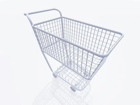 Shopping cart Stock Illustration