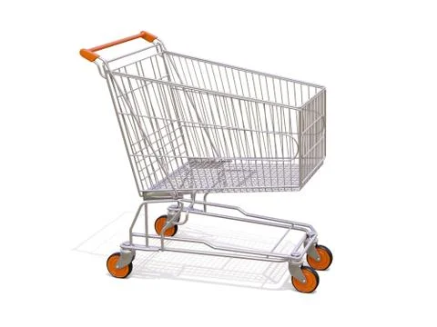 Shopping cart Stock Illustration