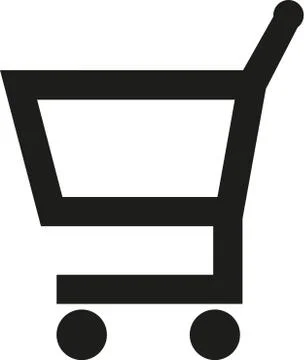 Shopping cart Stock Illustration