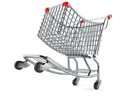 Shopping cart Stock Illustration