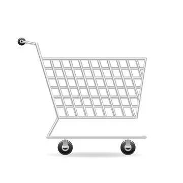 Shopping cart Stock Illustration