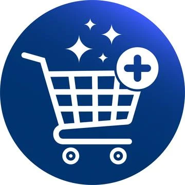 Shopping cart Ilustração Stock