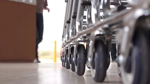 Shopping Cart Shopper Low Angle 動画素材 44189240