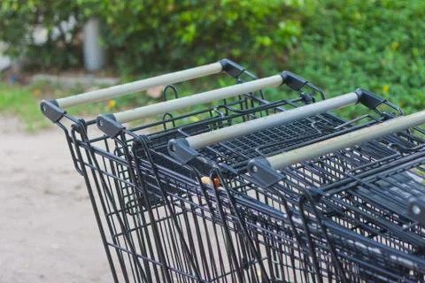 Shopping carts Stock Photos