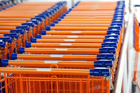Shopping carts Stock Photos