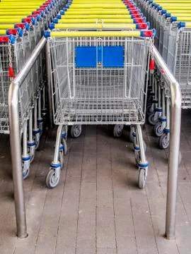 Shopping carts Stock Photos