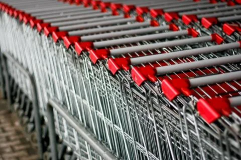 Shopping carts Stock Photos