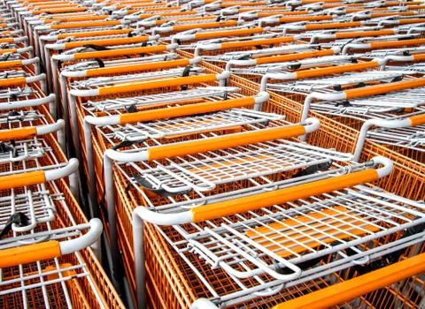 Shopping Carts Stock Photos