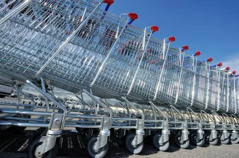 Shopping Carts Stock Photos