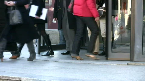 Shopping center Stock Footage 330950