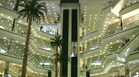 Shopping Center Stock Footage 981179