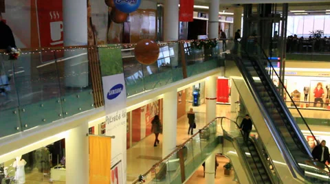 Shopping Center Video stock 34994850