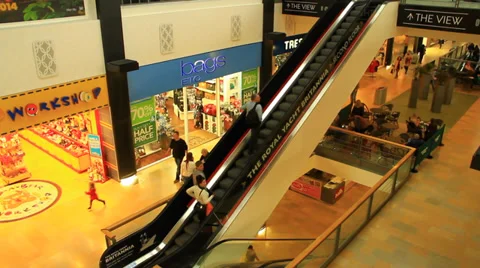 Shopping center Stock Footage 38716111