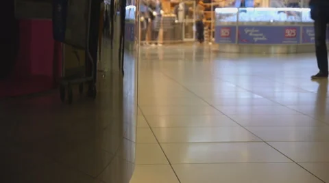 Shopping Center Stock Footage 56059138