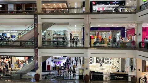 Shopping Center Stock Footage 164281540