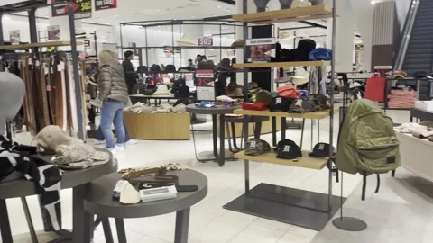 Shopping Center Video stock 241377321